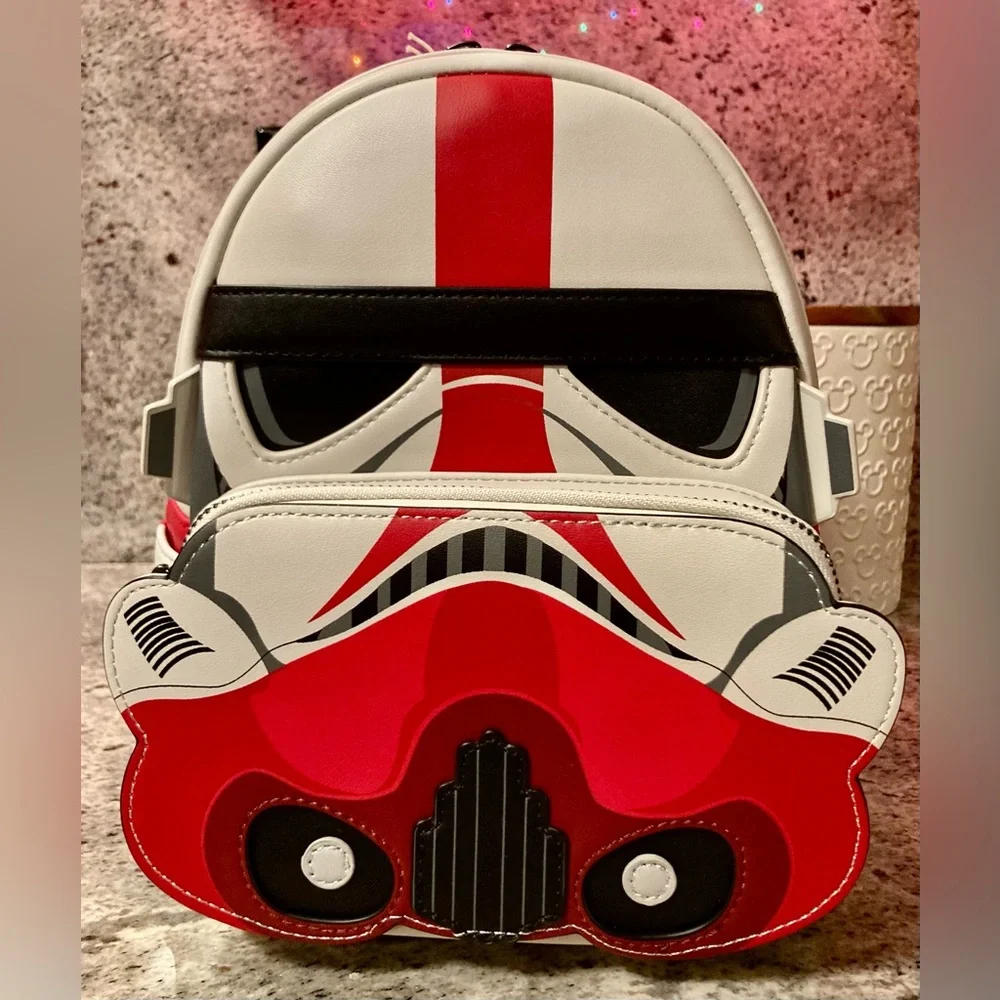 Loungefly Star Wars INCINERATOR TROOPER COSPLAY Mini Backpack Bag Exclusive NEW - Picture 1 of 6